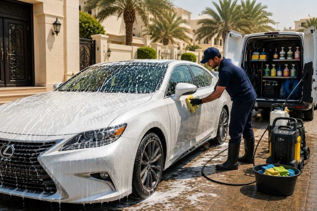 Premium Car Wash at Home in Bahrain