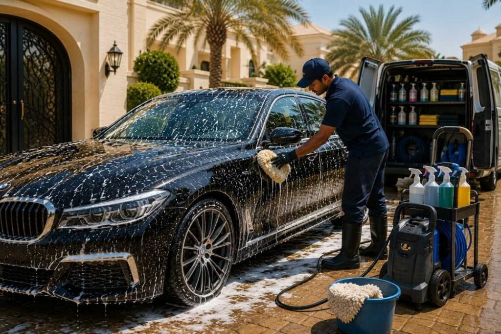 Premium Car Wash at Home in Bahrain