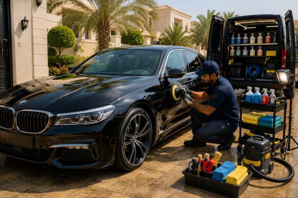 Premium Car Wash at Home in Bahrain