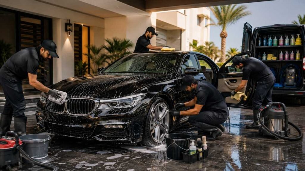 Premium Car Wash at Home in Bahrain